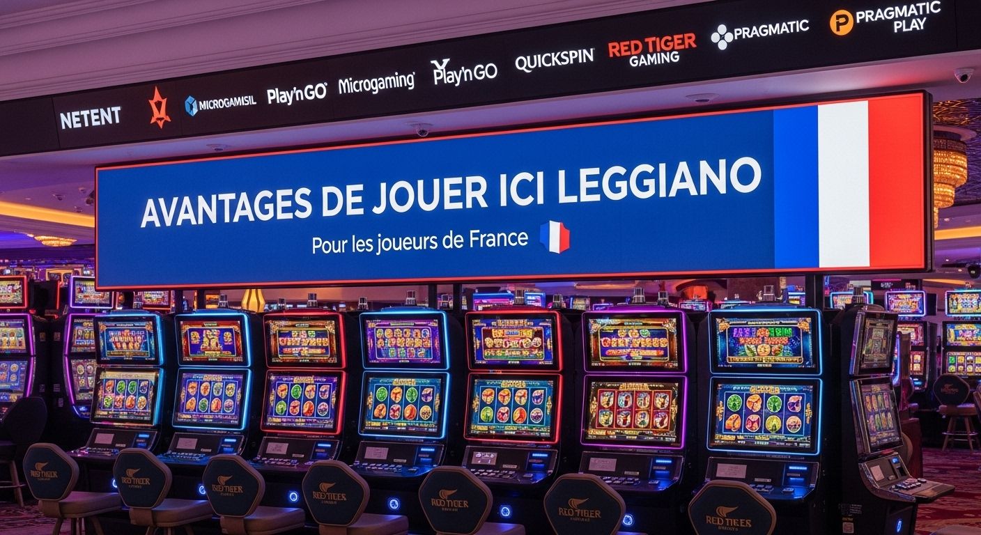 Fournisseurs de jeux et de logiciels avis legiano casino