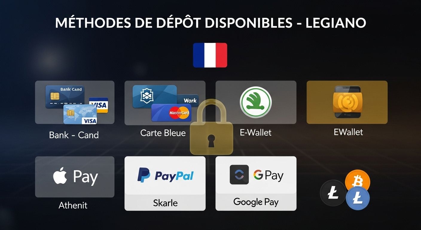 Méthodes de dépôt disponibles deposit limits