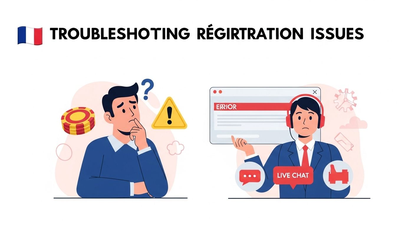 Dépannage des problèmes d'enregistrement verify casino account
